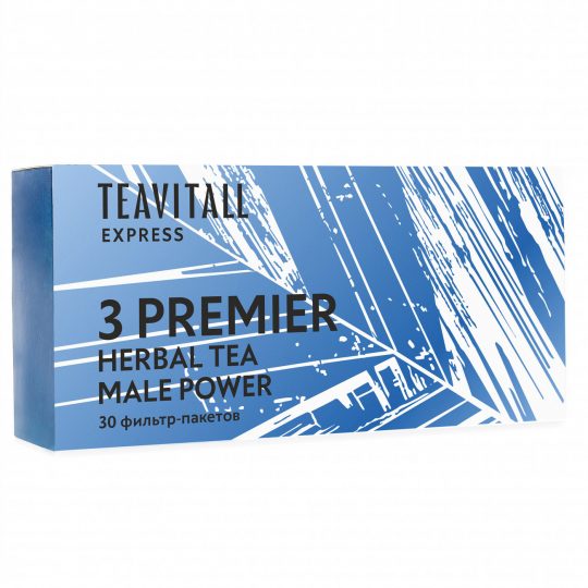 Чайный напиток для мужского здоровья TeaVitall Express Premier 3, 30 фильтр-пакетов